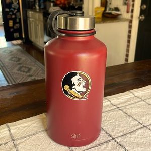 Florida State Seminoles 32oz metallic water jug